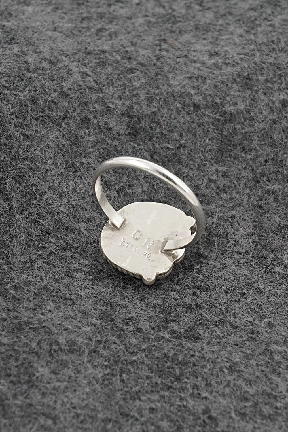 Turquoise & Sterling Silver Ring - Cody Nez - Size 8.5