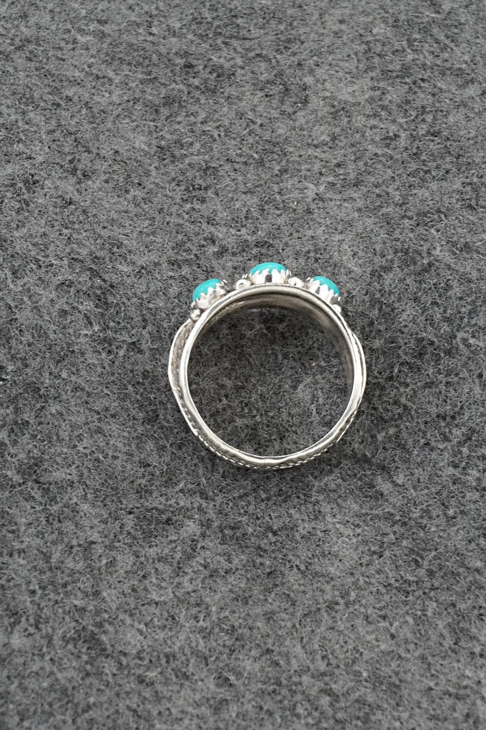 Turquoise & Sterling Silver Ring - Betty Begaye - Size 10