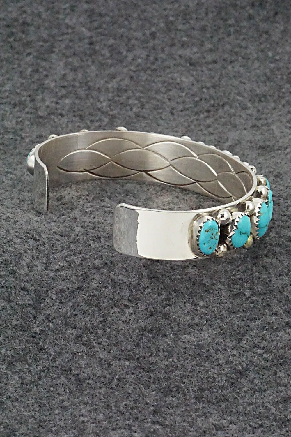 Turquoise & Sterling Silver Bracelet - Darlene Begay