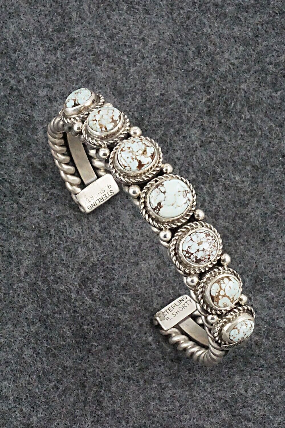 Turquoise & Sterling Silver Bracelet - B. Shorty