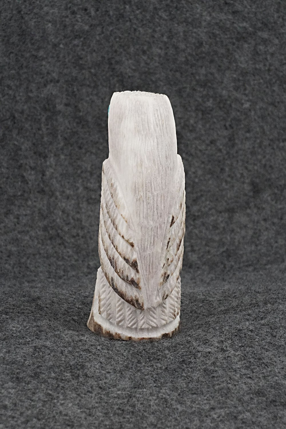 Eagle Zuni Fetish Carving - Garrick Weeka