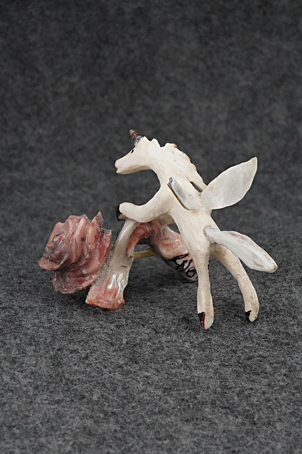 Unicorn Zuni Fetish Carving - Ruben Najara