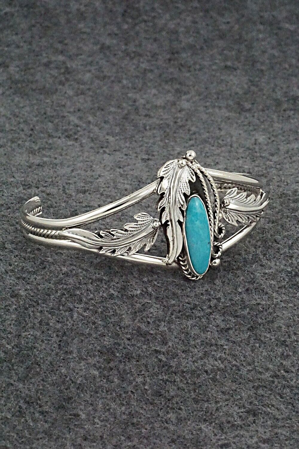 Turquoise & Sterling Silver Bracelet - Andrew Vandever