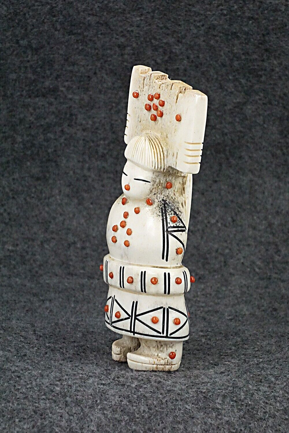 Corn Maiden Zuni Fetish Carving - Claudia Peina