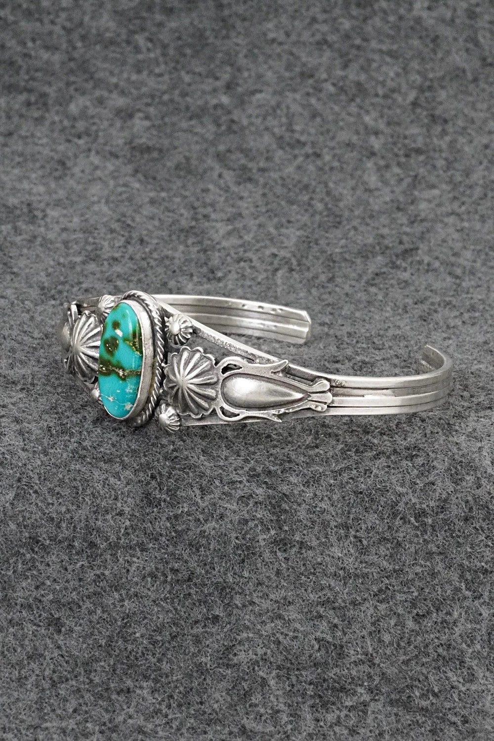 Turquoise & Sterling Silver Bracelet - Sharon McCarthy