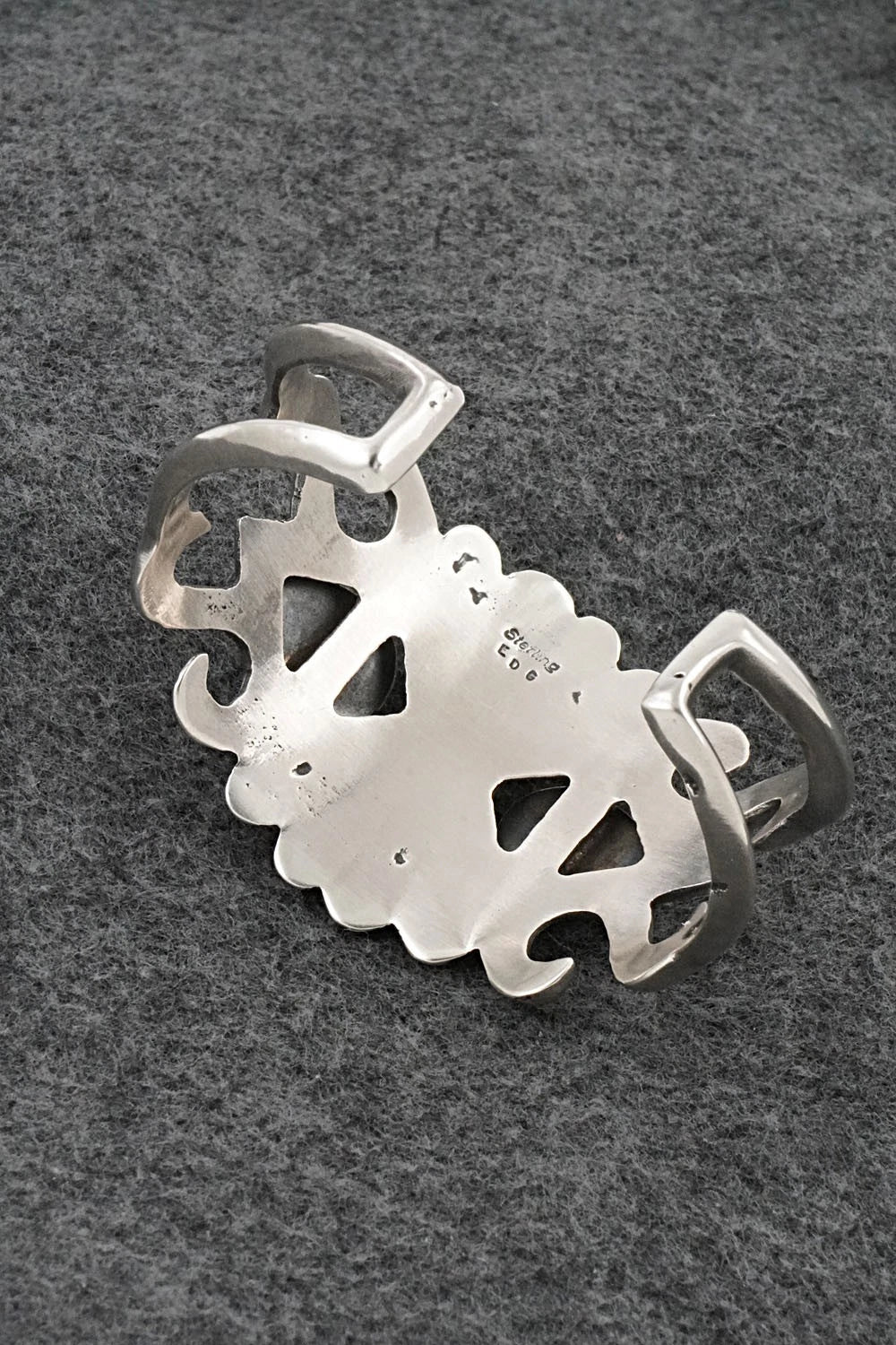 Turquoise & Sterling Silver Bracelet - Eugene Gruber