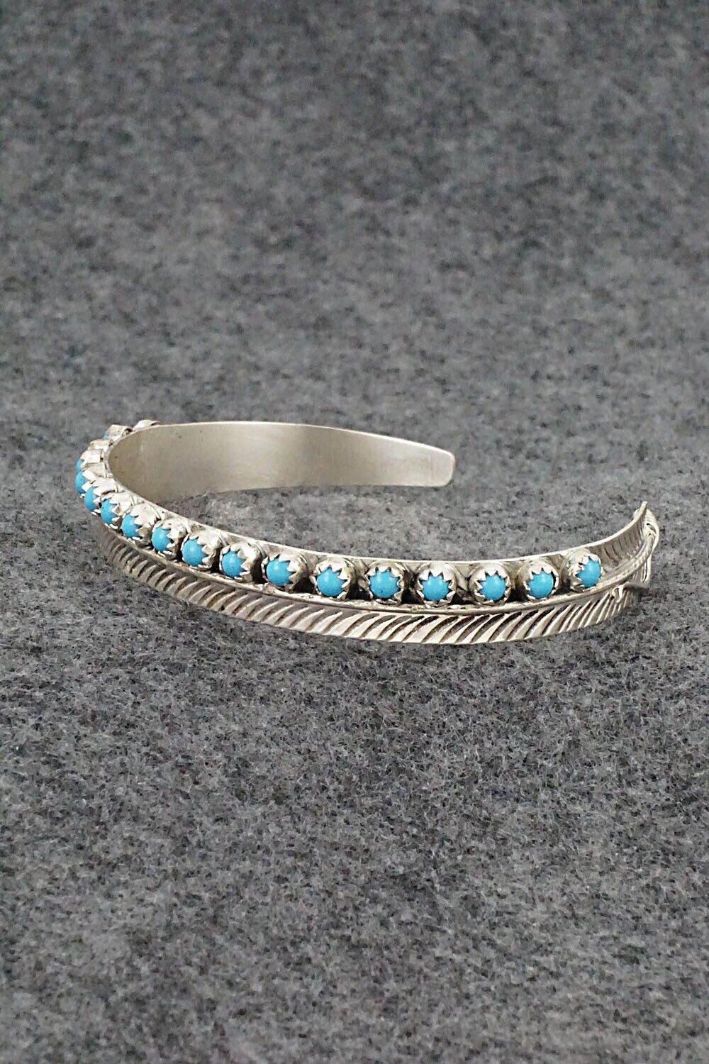 Turquoise and Sterling Silver Bracelet - Aaron Davis