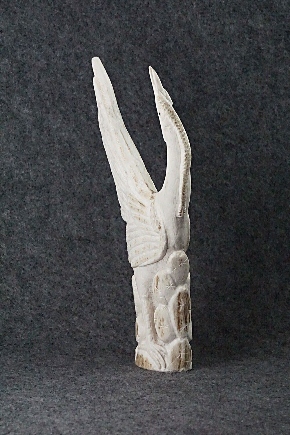 Roadrunner Zuni Fetish Carving - Maxx Laate
