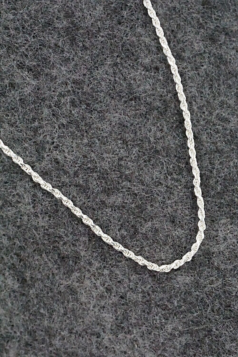 Sterling Silver Chain Necklace - Sterling Silver 30"