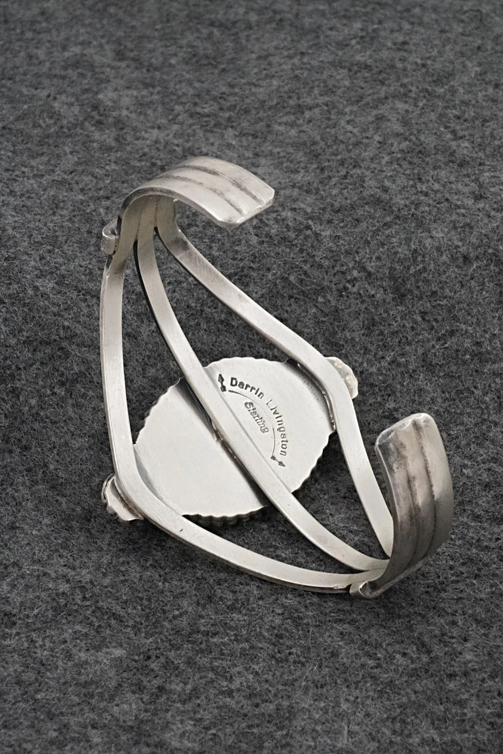 Turquoise & Sterling Silver Bracelet - Darrin Livingston