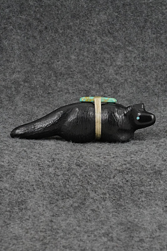 Wolf Zuni Fetish Carving - Herbert Halate