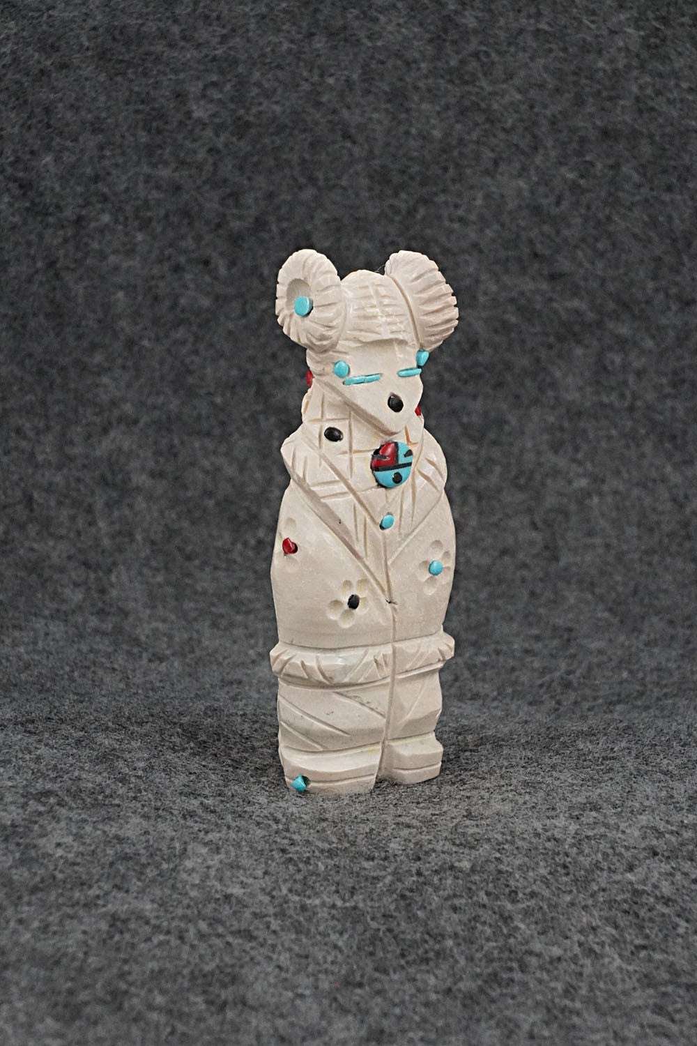 Corn Maiden Zuni Fetish Carving - Dannette Laate