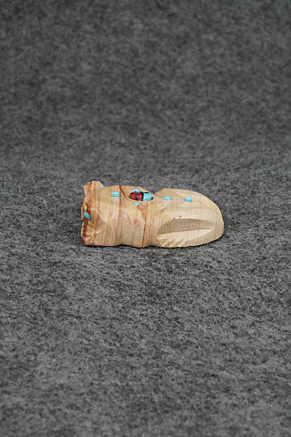 Frog Zuni Fetish Carving - Danette Laate