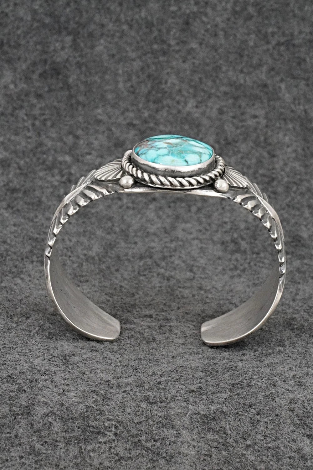 Turquoise & Sterling Silver Bracelet - Arnold Blackgoat