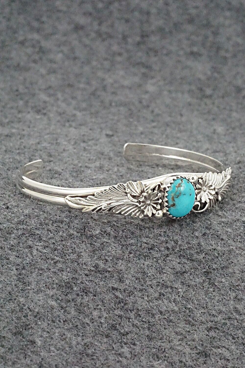 Turquoise & Sterling Silver Bracelet - Harris Largo