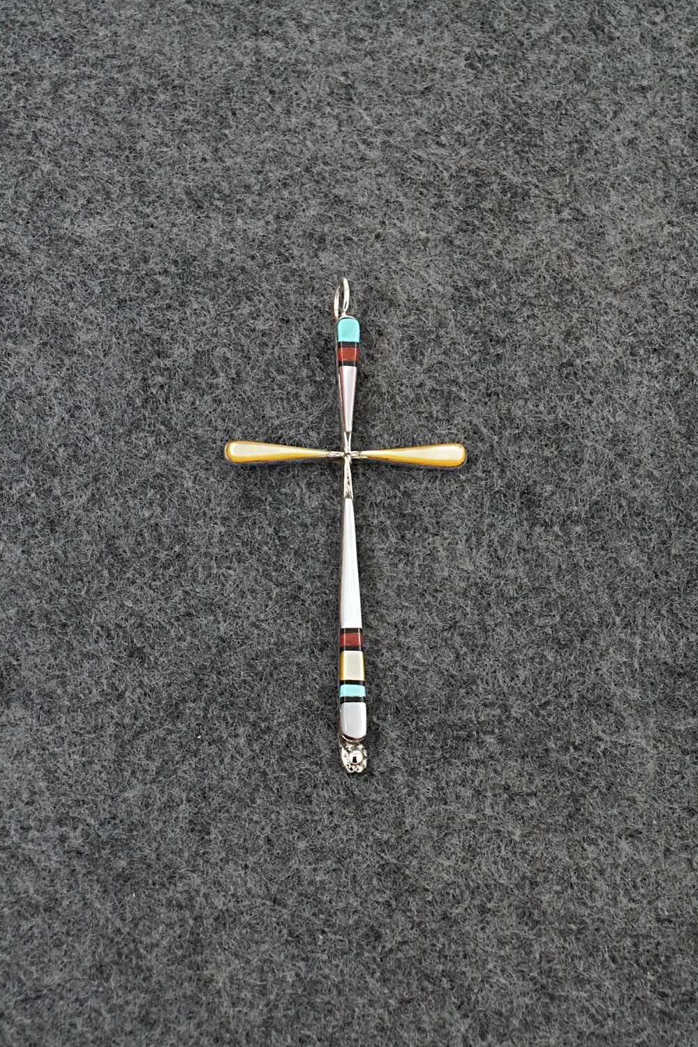Multi-Stone & Sterling Silver Pendant - Sylvester Noche
