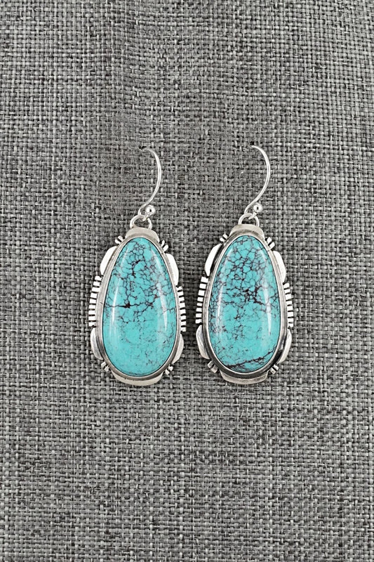 Turquoise & Sterling Silver Earrings - Thomas Francisco
