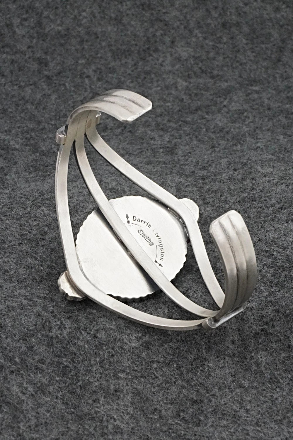 Turquoise & Sterling Silver Bracelet - Darrin Livingston