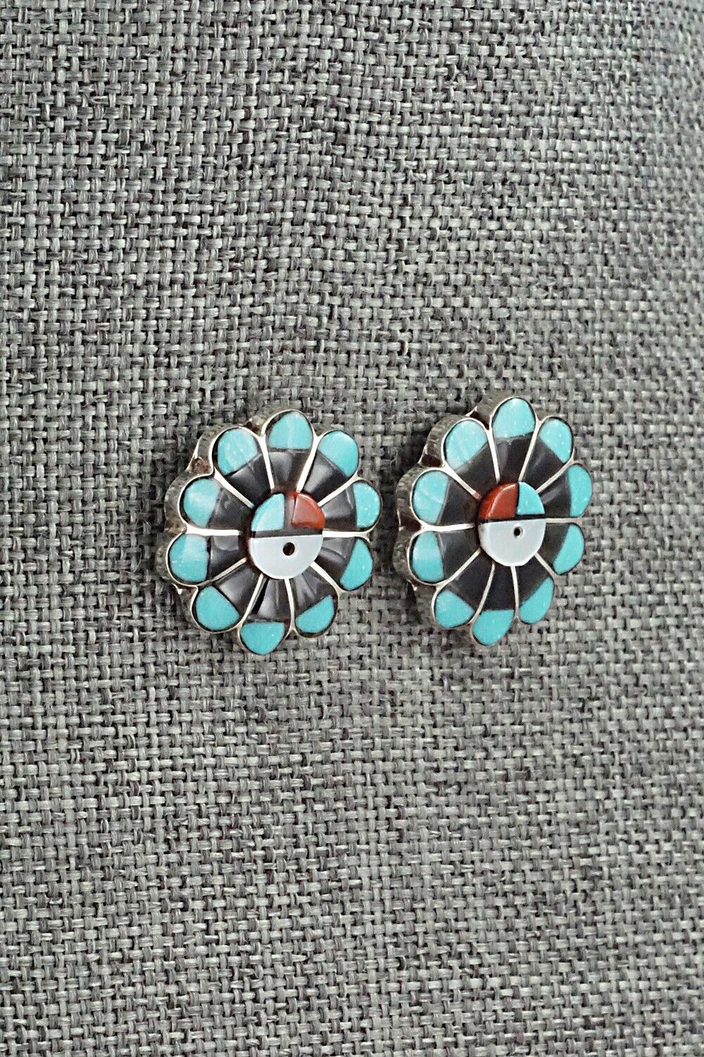 Multi Stone & Sterling Silver Earrings - Janice Lalio