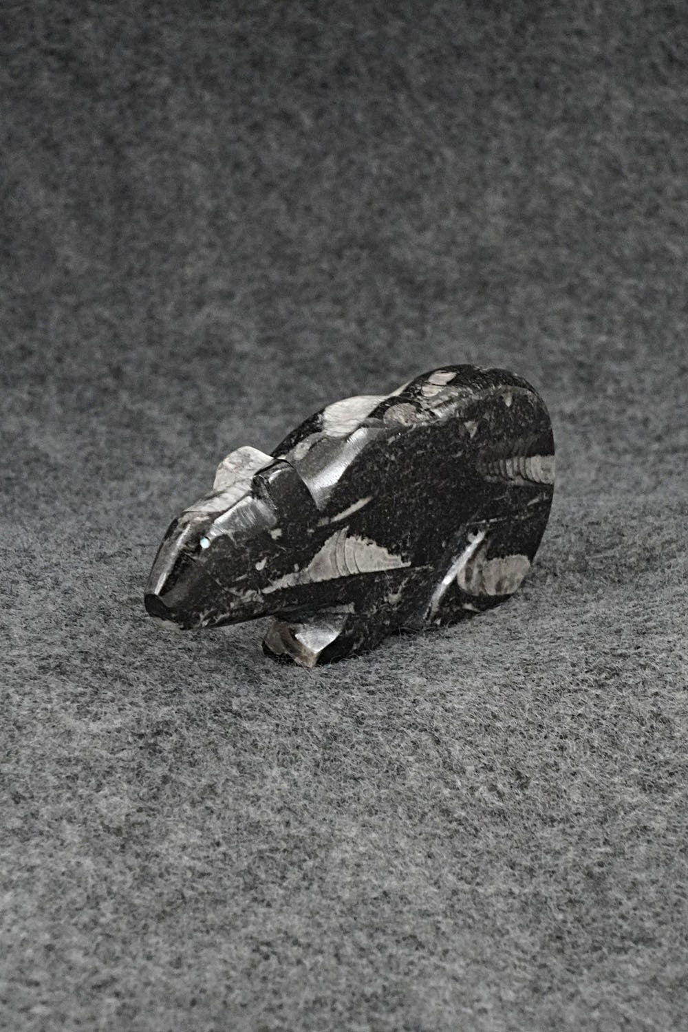 Mountain Lion Zuni Fetish Carving - Abby Quam Panteah