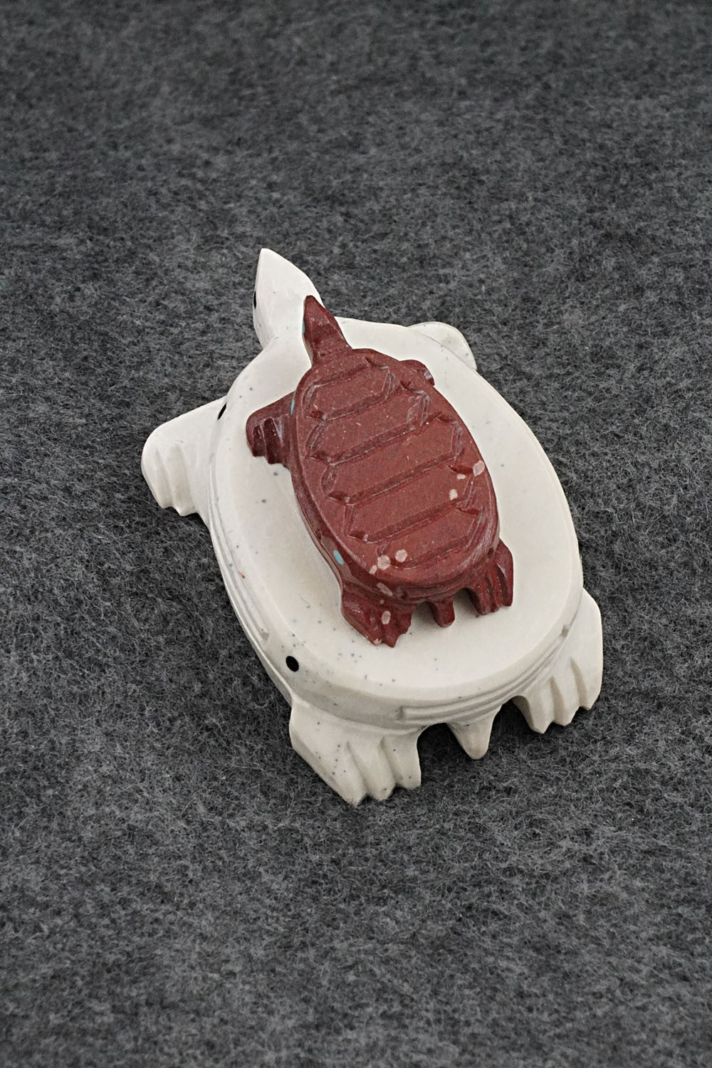 Turtle Zuni Fetish Carving - Jesus Espino