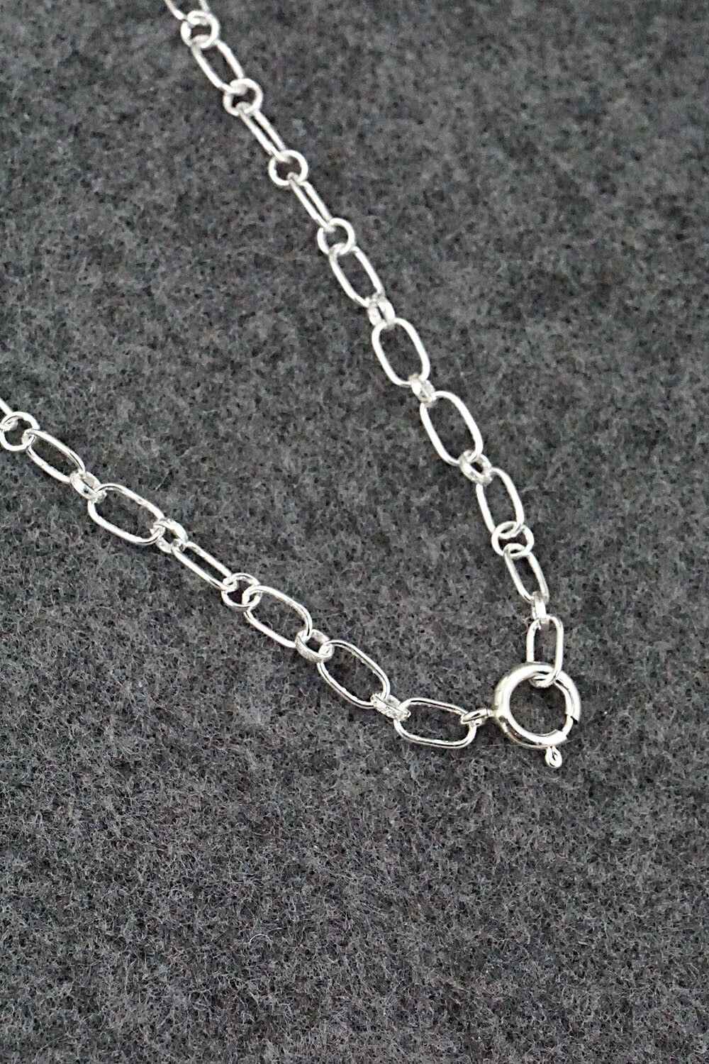 Turquoise & Sterling Silver Necklace - Bobby Platero