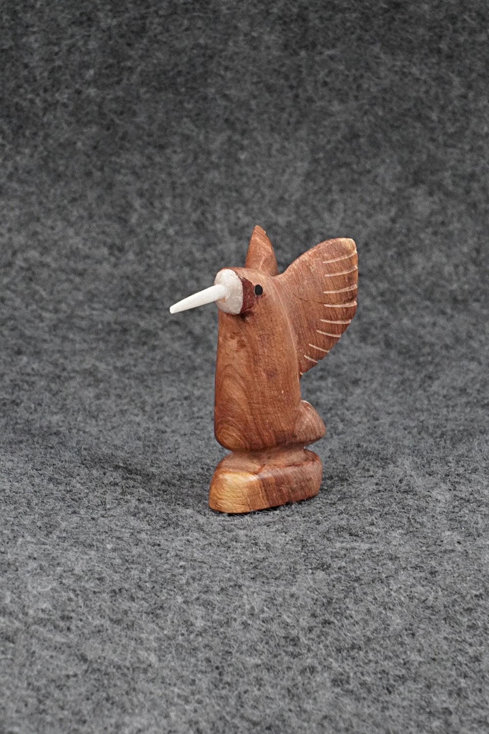 Hummingbird Zuni Fetish Carving - Justin Red Elk