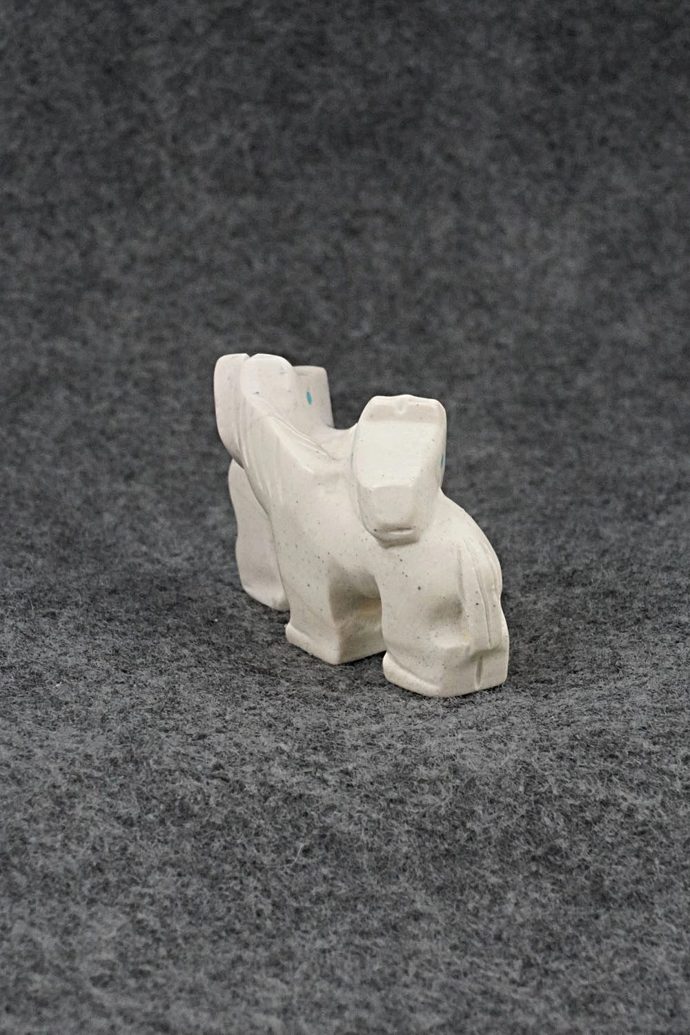 Horses Zuni Fetish Carving - Carol Martin