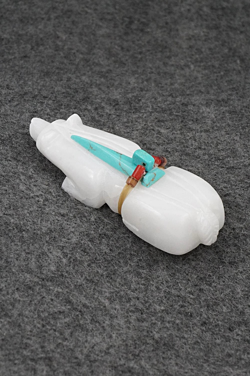 Badger Zuni Fetish Carving - Alex Tsethalakai