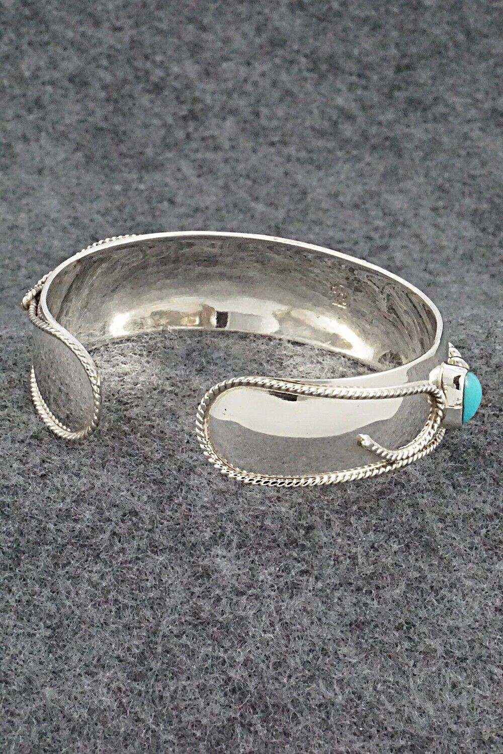 Turquoise & Sterling Silver Bracelet - Bobby Platero