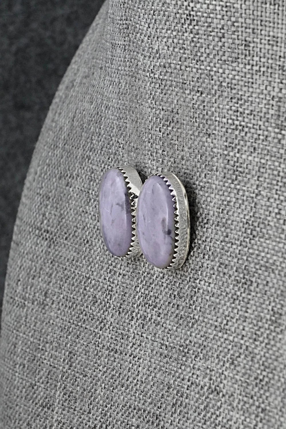 Morado & Sterling Silver Earrings - Murray Hannaweeka