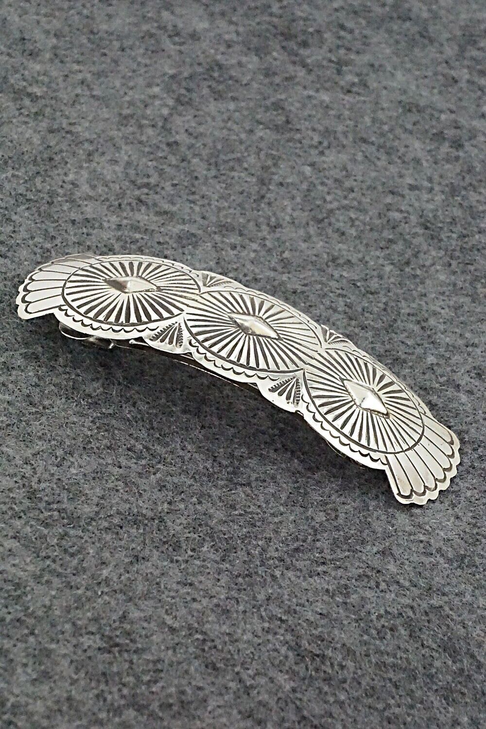 Sterling Silver Hair Barrette - Arlene Soce