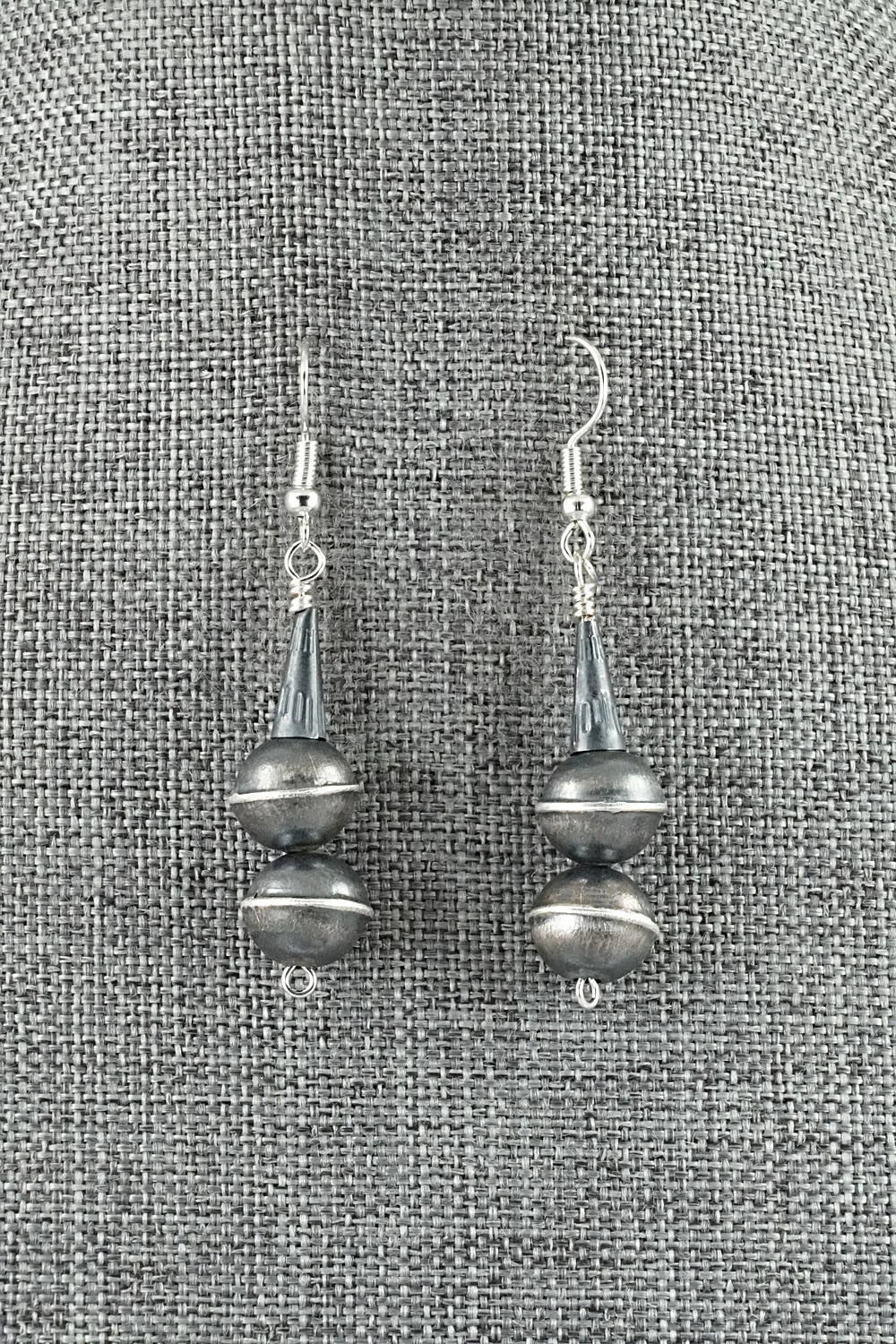 Turquoise & Sterling Silver Squash Blossom Set - Gilbert Martin