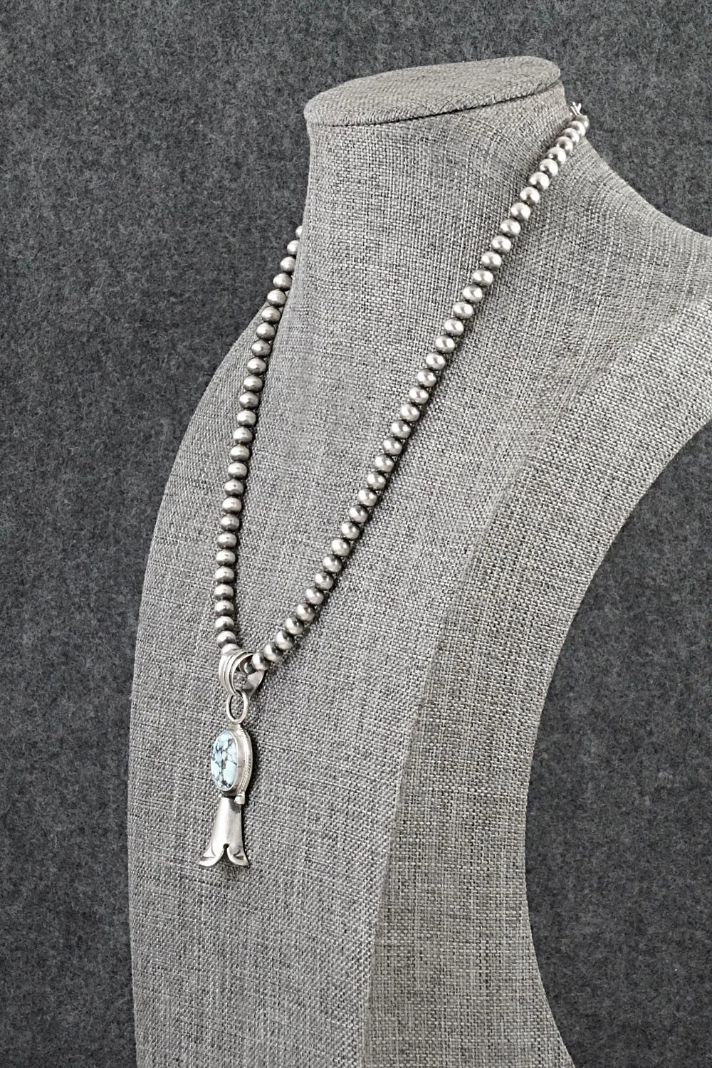 Turquoise & Sterling Silver Necklace - Sharon McCarthy