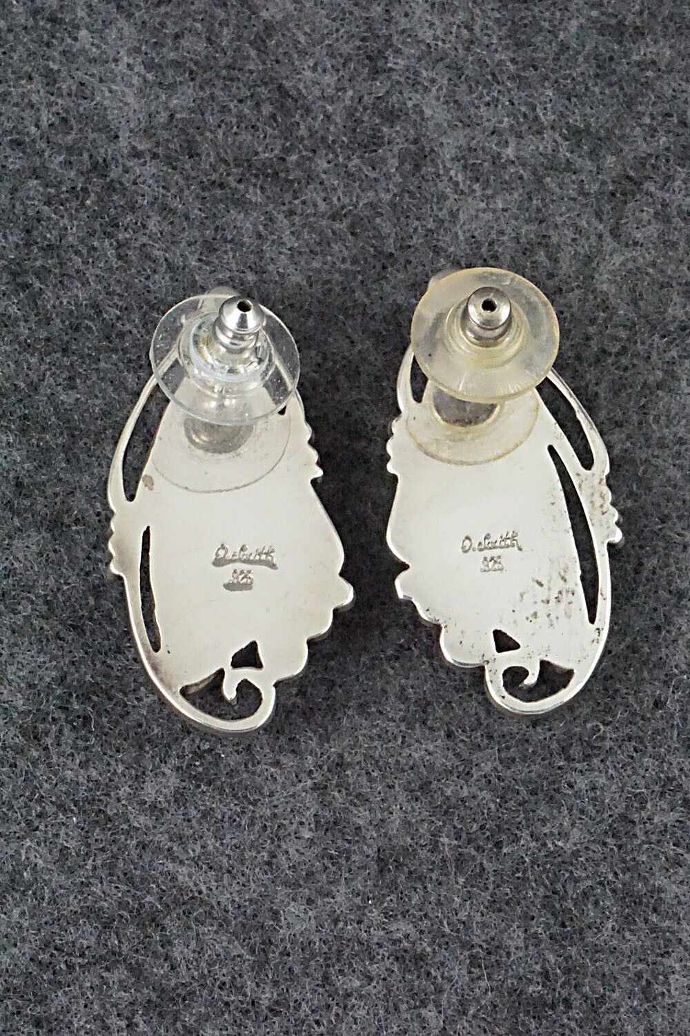 Sodalite & Sterling Silver Earrings - Oliver Smith