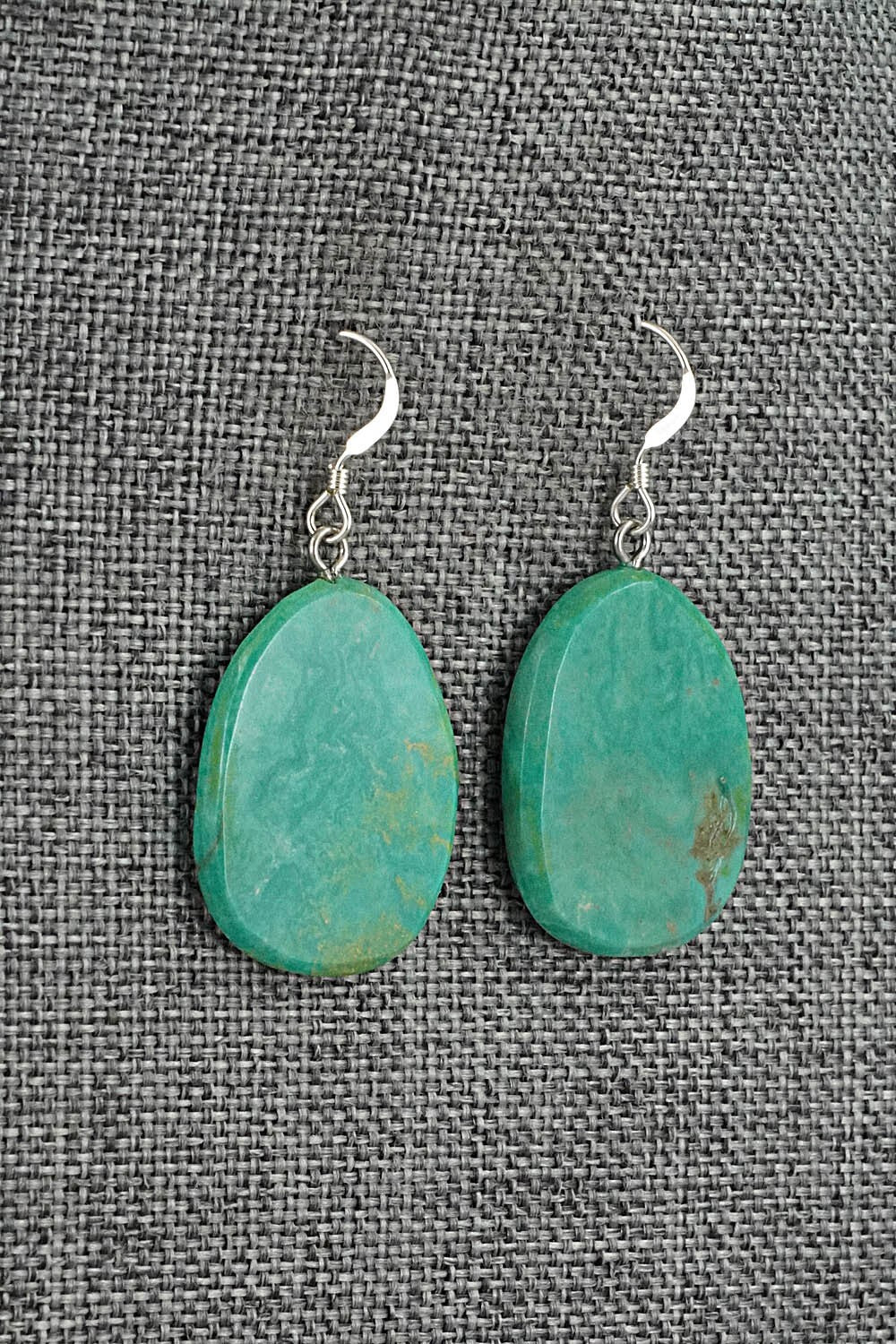 Turquoise & Sterling Silver Earrings - Tammy Nolcot