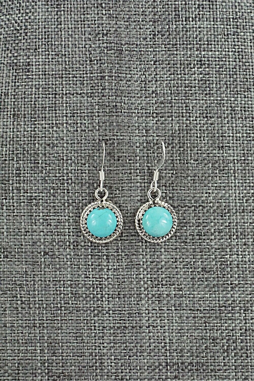 Turquoise & Sterling Silver Earrings - Sharon McCarthy