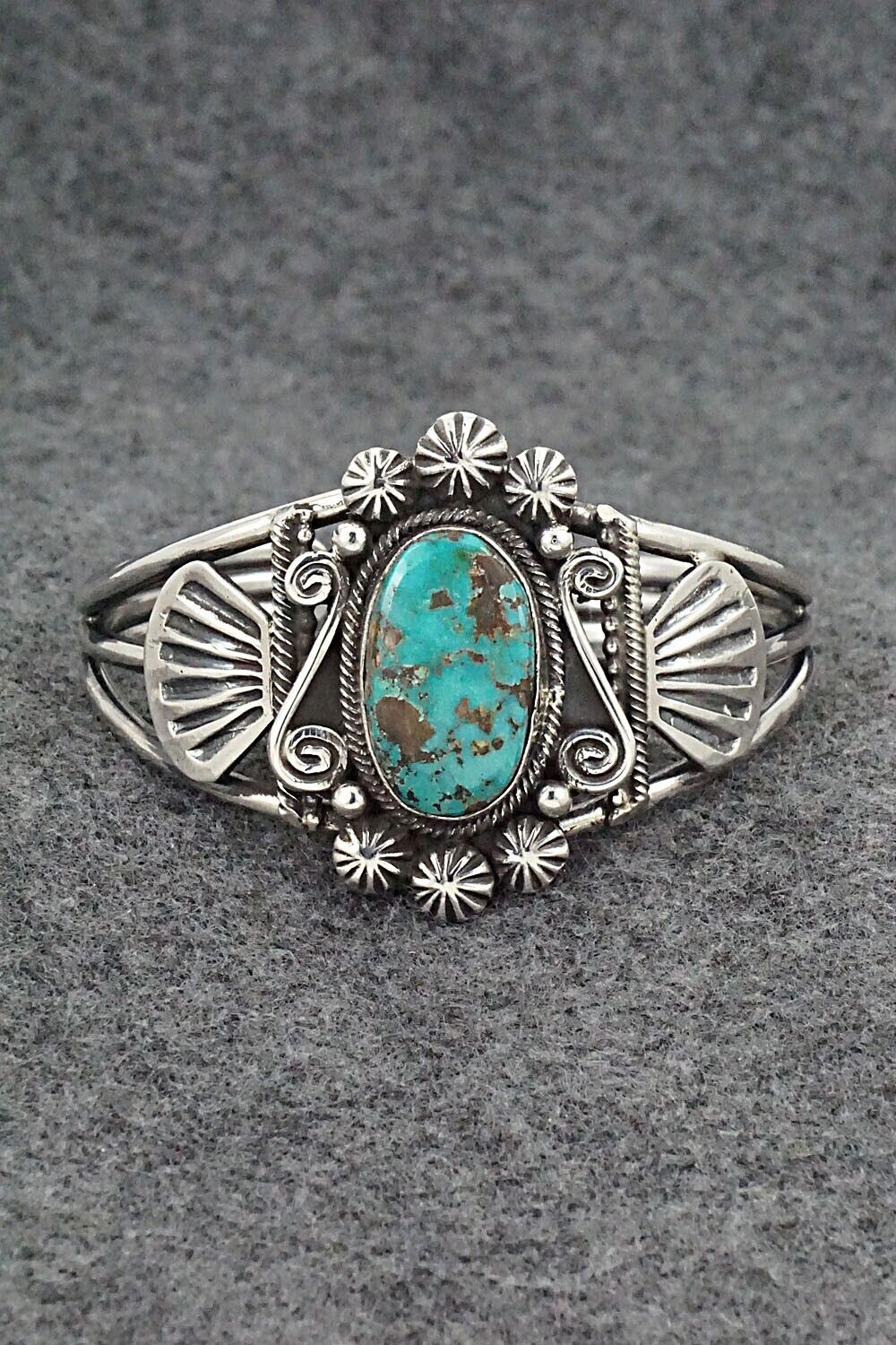 Turquoise & Sterling Silver Bracelet - Jess Martinez