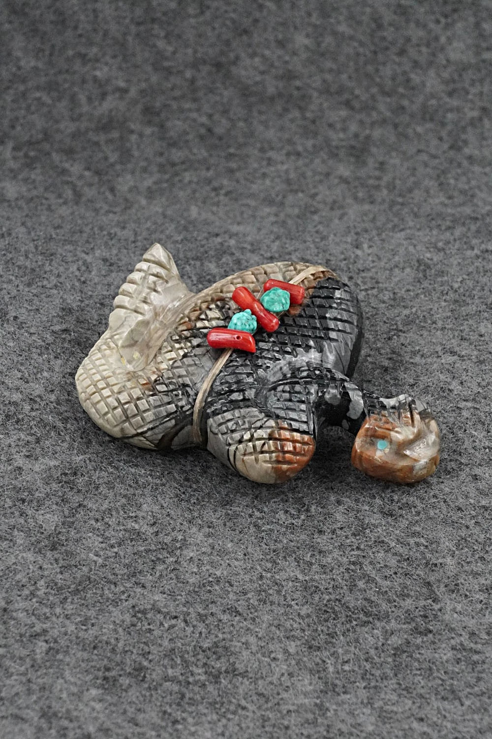 Rattlesnake Zuni Fetish Carving - Paulette & Farlan Quam