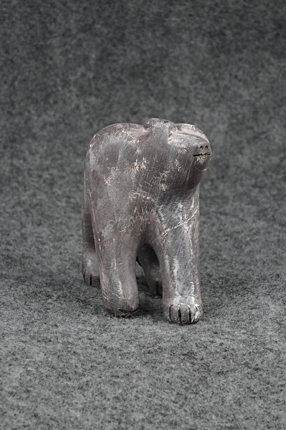 Mountain Lion Zuni Fetish Carving - Rick Kallestewa