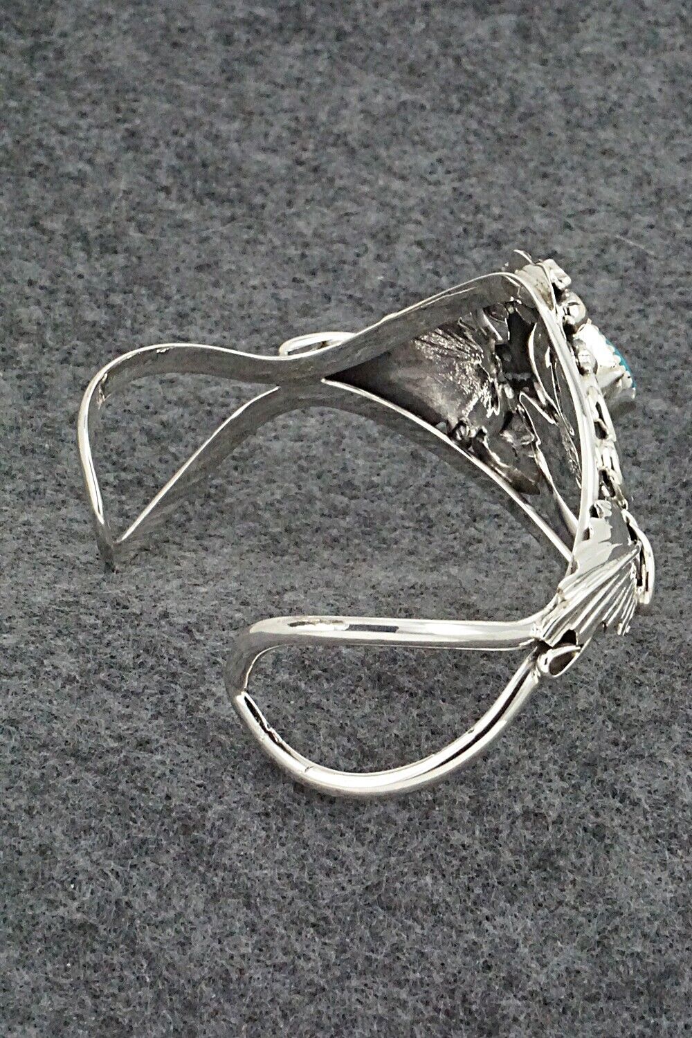 Turquoise & Sterling Silver Bracelet - Harry Yazzie
