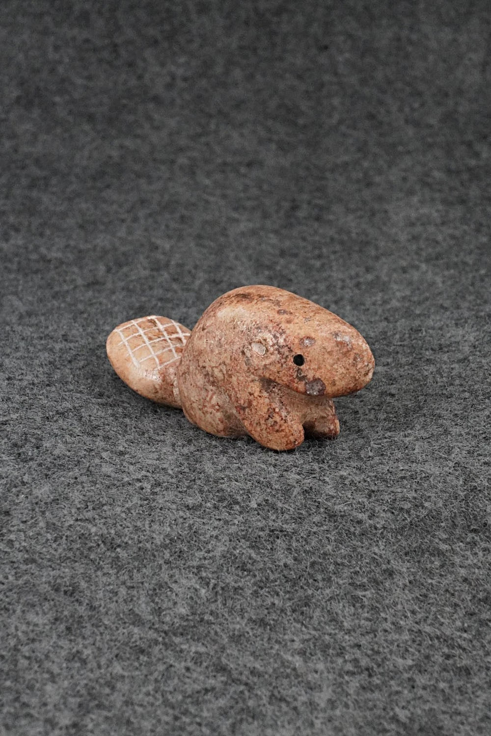 Beaver Zuni Fetish Carving - Justin Red Elk