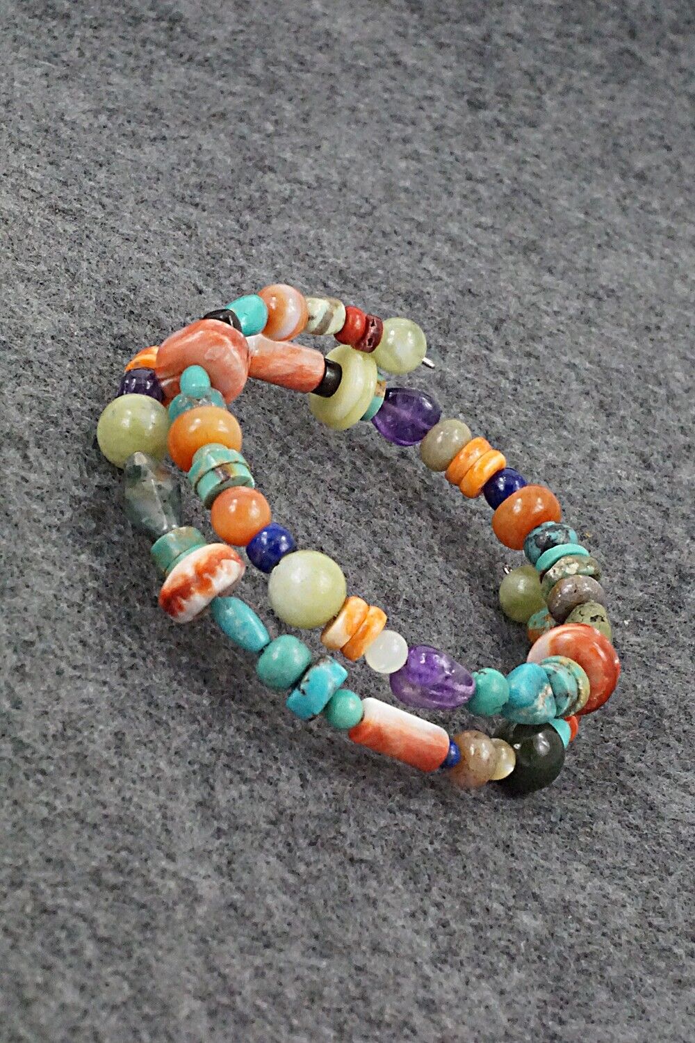 Multi-Stone Beaded Bracelet - Helen Tsosie