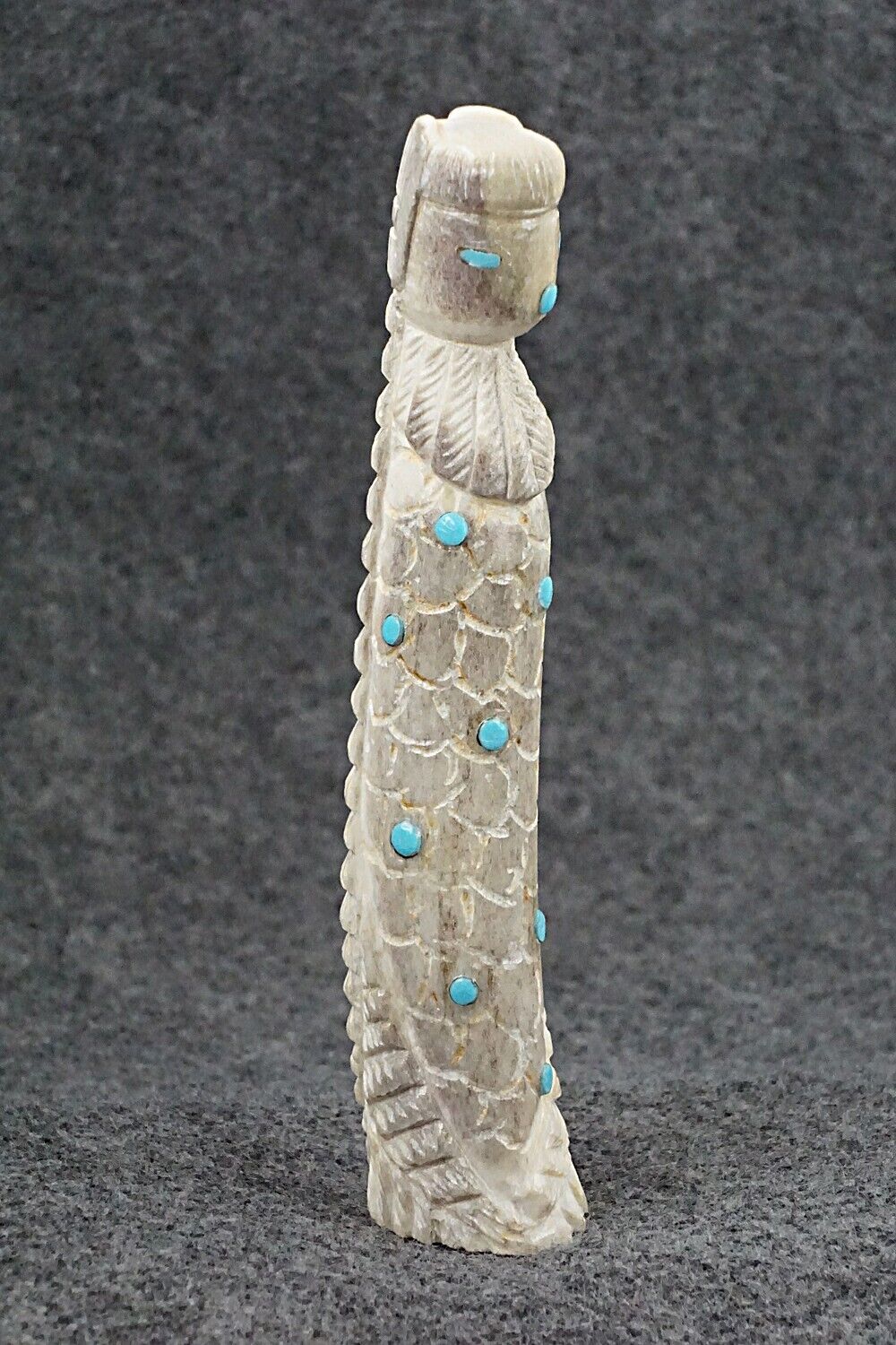 Corn Maiden Zuni Fetish Carving - Garrick Weeka