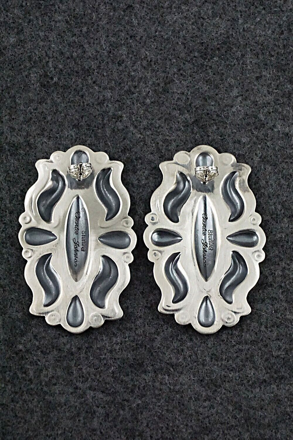 Sterling Silver Earrings - Charles Johnson