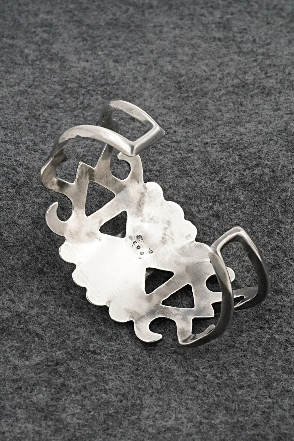 Turquoise & Sterling Silver Bracelet - Eugene Gruber