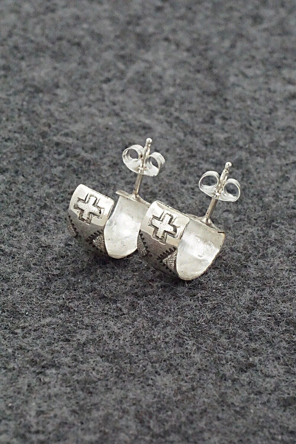 Sterling Silver Hoop Earrings - Nora Ashley