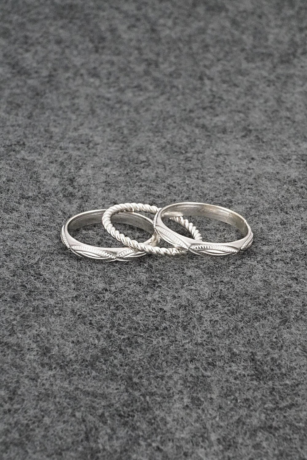 Sterling Silver Rings - Charles Duboise - Size 7