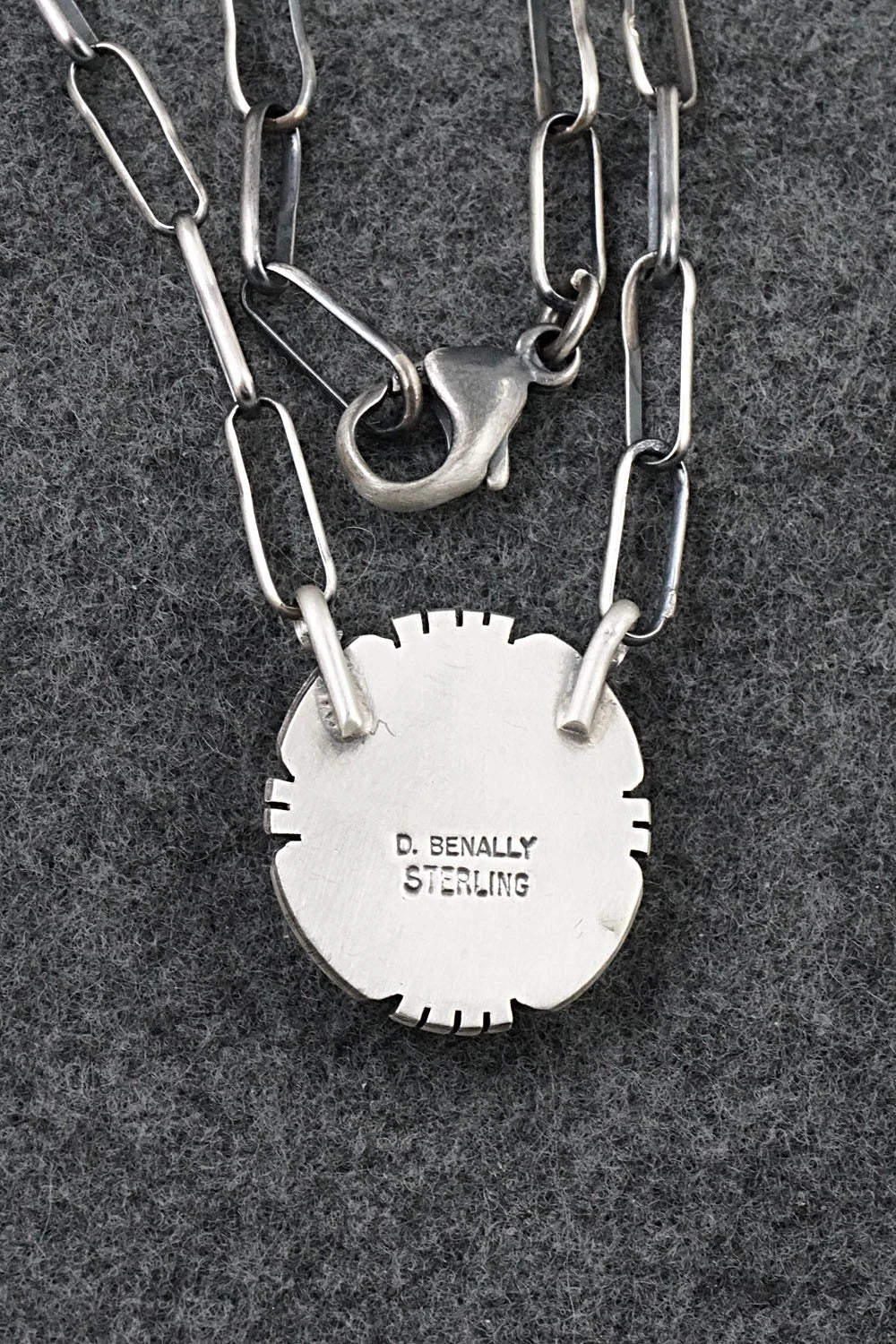 Turquoise & Sterling Silver Necklace - Daniel Benally