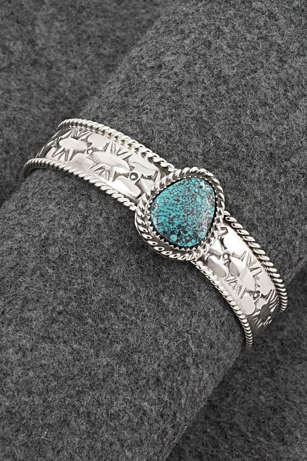Turquoise & Sterling Silver Bracelet - Jason Bahe